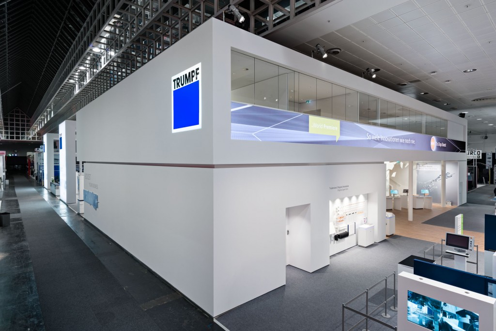 TRUMPF Gruppe - Messen, Markenarchitektur, Interaktive Exponate, Design Manual - 2006 bis 2015