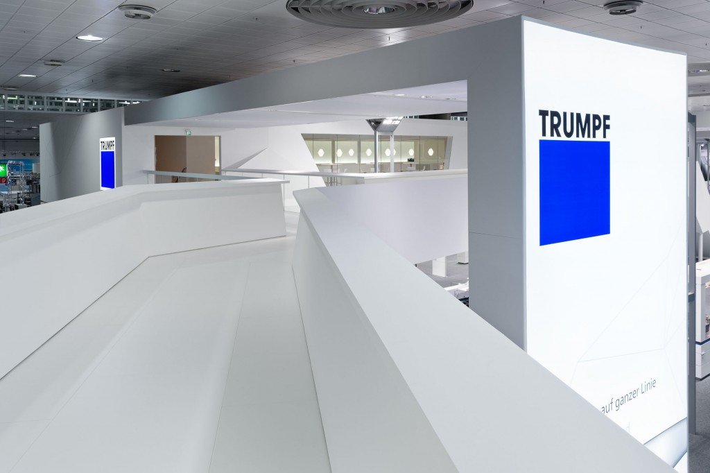 TRUMPF Group - Trade Shows, Corporate Architecture, Interactive Exhibits, Design Manual - 2006 until 2015