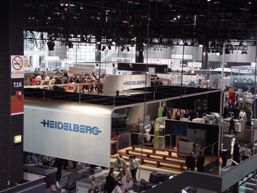 HEIDELBERG Druckmaschinen - Print, drupa, CeBIT - Düsseldorf, Hannover 2000, Chicago 2001